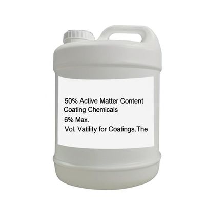 satın al Coating Additives with 50% Active Matter Content, 6% Max. Volatility, and 100-500 MPa.s Viscosity for Enhanced Performance Çevrimiçi üretim